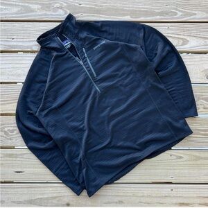 Patagonia Men's Black R1 Half-Zip